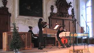 Ignazio Albertini Sonata prima from quotSonatinae a violino solo Wien amp Frankfurt 1692 [upl. by Dorita]