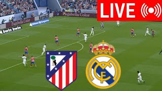 🔴EN VIVO Atlético de Madrid vs Real Madrid  LaLiga 2425  PES 21 Simulation Gameplay [upl. by Anaiviv941]