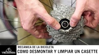 Como desmontar y limpiar el casette de tu bicicleta [upl. by Mona]