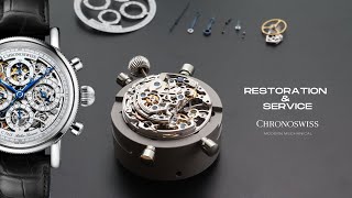 Restoration and Full Service of a CHRONOSWISS OPUS [upl. by Dylane]