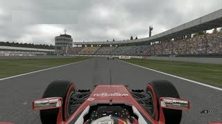 F1 GP Alemania 2018 Hockenheim Clasificación y Carrera  Start amp Race  F1 2016 PC Español [upl. by Yrag]