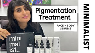 Minimalist reviewMinimalist skincare reviewPigmentation serum Alpha arbutinVitamin CTranaxemic [upl. by Nodle]