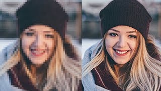 How to Improve PhotoImage Quality Low to High Resolution in Photoshop CS6  Photoshop Tutorial [upl. by Ursa]