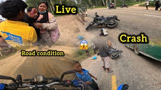 JANAKPUR JADA LIVE CRASH  HIGHWAY RIDE DANGER⚠️ [upl. by Namaj]