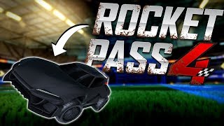 ALL NEW ROCKET PASS 4 ITEMS  Top 100 1v1 Gameplay Rocket League Update [upl. by Ayanad]