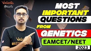 Most Imp Questions From Genetics for NEET 2023 amp EAMCET  Biology  Ajay Sir [upl. by Gona]