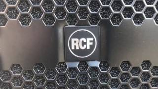 RCF SUB 9007AS Dual 21quot 7200 Watt Subwoofer and Kart Demo Authorized Dealer [upl. by Liemaj]