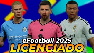 eFootball 2025 TUTORIAL de como tener los EQUIPOS LICENCIADOS v401 PC [upl. by Carita]