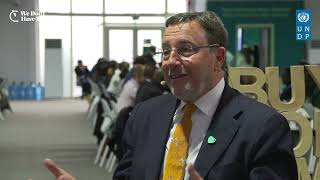 COP29 interview with Achim Steiner Administrator of the United Nations Development Program [upl. by Eeima]