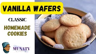 How To Make Vanilla Wafers [upl. by Raknahs]