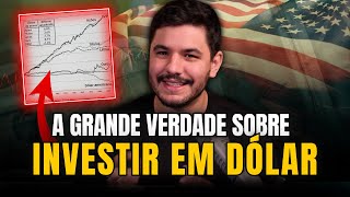 💸 A VERDADE Vale a pena investir em DÓLAR [upl. by Ainoet474]