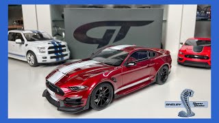 118 Ford Shelby Mustang Super Snake 2020  GT SPIRIT Unboxing [upl. by Llewol898]