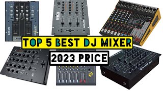 Top 5 Best Dj Mixer  2023 price Top dj mixer  New Dj mixer Use Djsetup [upl. by Halian340]