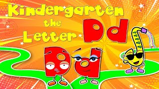 Kindergarten  The Letter Dd  Uppercase  Lowercase  Read write sing and say [upl. by Airan]