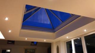 Electric Roof Lantern Blind [upl. by Nessaj]