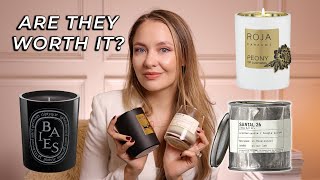 LUXURY CANDLES ARE THEY WORTH THE HYPE Candle Guide [upl. by Bekaj]