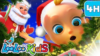 Christmas Fun  S3EP66  4 Hour Musical Fun  LooLoo Kids Songs for Kids [upl. by Philo]