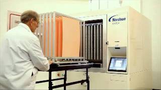 Nordson MARCH ProVIA Plasma System  Panel Loading with Cart [upl. by Tamberg23]