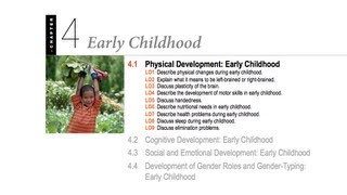 1100 041  Early Childhood  Physical Development [upl. by Cherry]