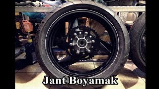 Motosiklet Jantı Nasıl Boyanır [upl. by Jaymee]