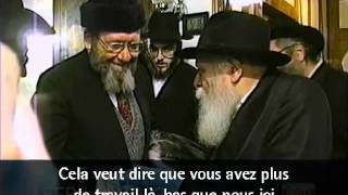 Le Rabbi de Loubavitch La loi Noahide à la Knesset [upl. by Schuler]