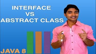 TOP 6 difference between Abstract class and Interface in JAVA  Must know facts [upl. by Atiragram]