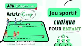 Règle du jeu du RELAIS COOPERATION jeux sportifs pour enfants [upl. by Tavy]