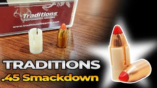 A Quick Look at the 45 Caliber Traditions Smackdown Muzzleloader Bullets [upl. by Craggy67]