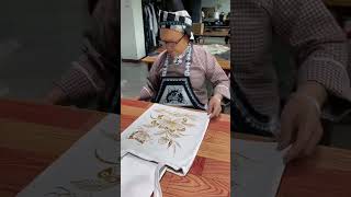 Making handbags using traditional batik techniques [upl. by Ungley]