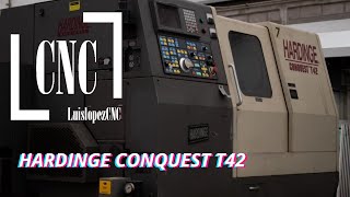 Torno CNC Hardinge Conquest T42 Doble Husillo [upl. by Snah902]