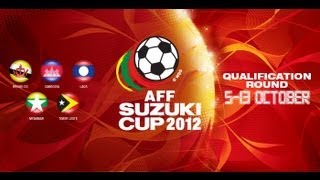 FULL MATCH Brunei vs Timor Leste  AFF Suzuki Cup 2012 Qualifying Round [upl. by Eelac]