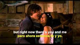 Right here Right now High School Musical 3 english  spanish lyrics [upl. by Todd]