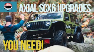 4 Upgrades for the SCX6 THAT YOU NEED [upl. by Wohlen]