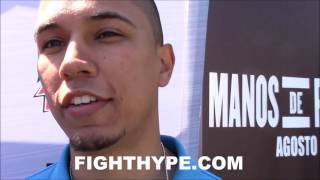 SAUL RODRIGUEZ TALKS FUTURE SHOWDOWN WITH FELIX VERDEJO quotI HAVE MORE POWER THAN HIMquot [upl. by Nitsur]