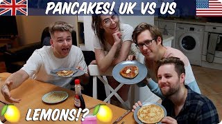 Pancakes British VS American for Shrove Tuesday [upl. by Beilul45]