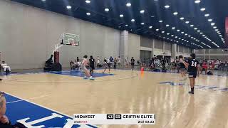 Midwest V Griffin Elite Louisville Grass Routs Showcase [upl. by Nylirad]