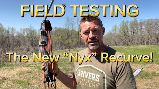 Field Testing The New “Nyx” Carbon Foam Core Recurve By 3Rivers Archery [upl. by Ybhsa]