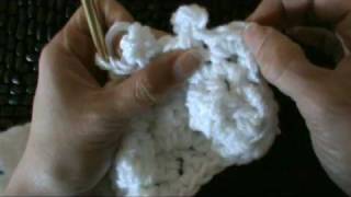 How to Crochet Border Picot Trim amp Crown Picot Edge 2 [upl. by Esilram]