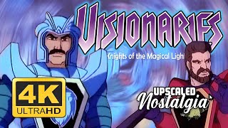 Visionaries Knights of the Magical Light 1987 Opening amp Closing Themes  Remastered 4K Upscale [upl. by Anigger]