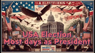 Politics 🧑‍💼 USA Election 🌎 17892024 🧑‍💼 Longest Serving US President 🌎 [upl. by Hakim]