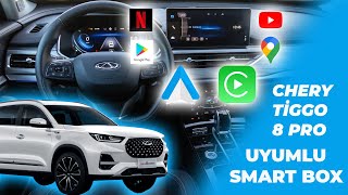 CHERY TİGGO PRO 8 YOUTUBE NETFLİX NASIL İZLENİR  ANDROİDOUTO CARPLAY [upl. by Capwell139]