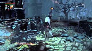 Bloodborne  Father Gascoigne Boss Fight  Using Tiny Music Box Makes For A Fast Fight [upl. by Nylecaj]