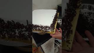 Black forest cake one half kg tenali telugu food cake homemade cakedecoration thank you [upl. by Jaco]