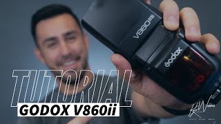 Godox v860ii Tutorial How to Trigger the v860ii  other Basics [upl. by Schreibe]