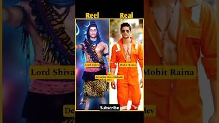 Top 10 played Lord Shivas role on screenlordshiva reelvsreal cast viralshorts [upl. by Freedman769]