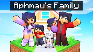 Having an APHMAU FAMILY in Minecraft [upl. by Ahsiled889]