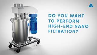 Efficient crossflow filtration with KraussMaffei Dynamic Crossflow Filter DCF [upl. by Ecirtnahs]