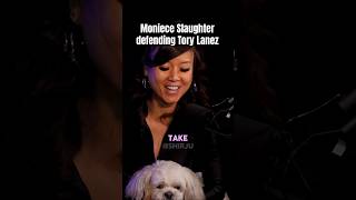 Moniece Slaughter received death threats defending Tory Lanez [upl. by Ahsinert]