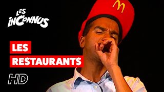 Les Inconnus  Les Restaurants  Au secours  Tout va mieux  au Théâtre de Paris [upl. by Winona]