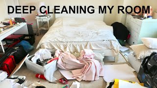 clean my room with me cleaning motivation amp time lapse [upl. by Akinor564]